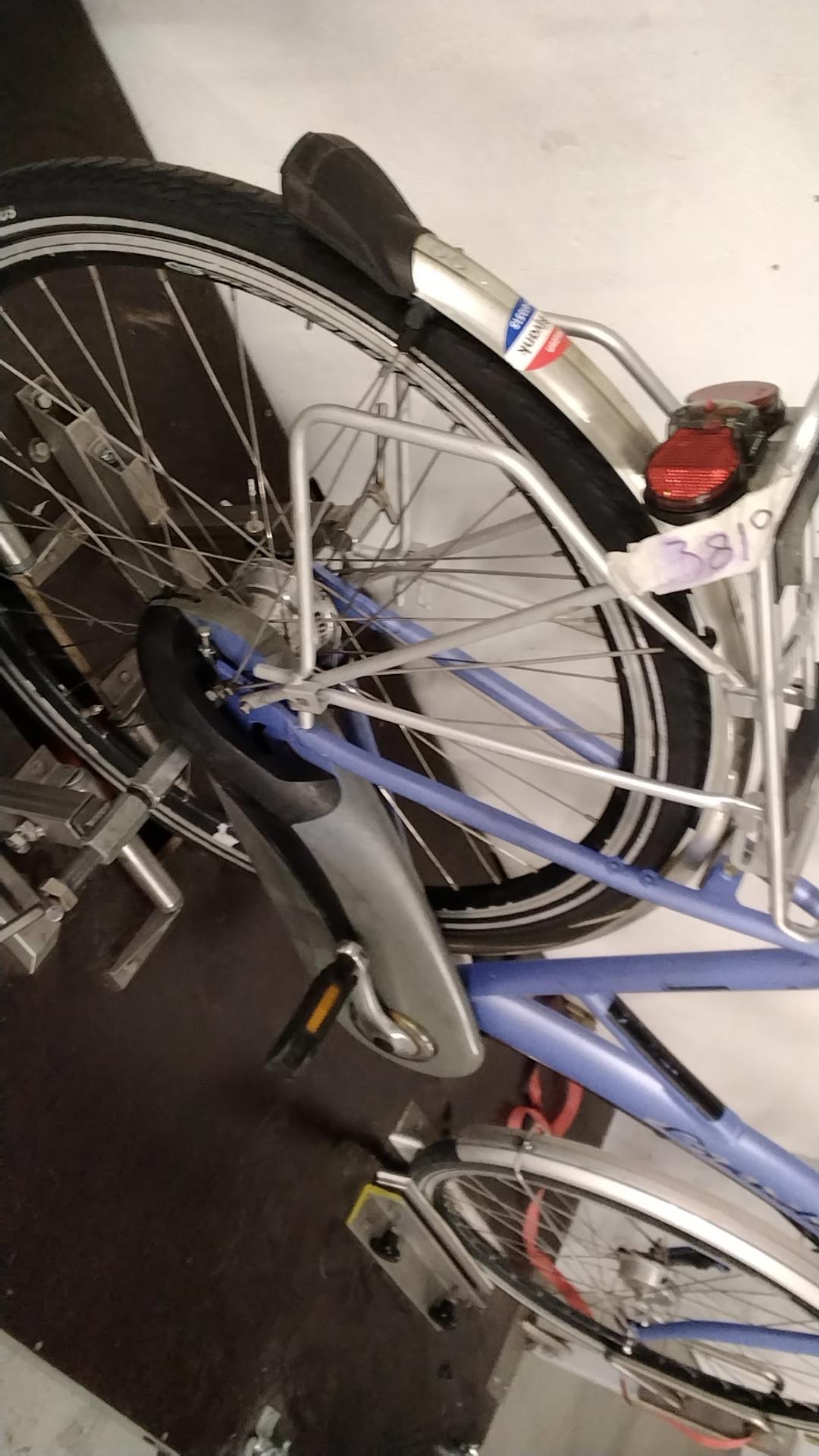 Fiets nr. 3819 Grandeur Ça va Damesfiets kleur Blauw