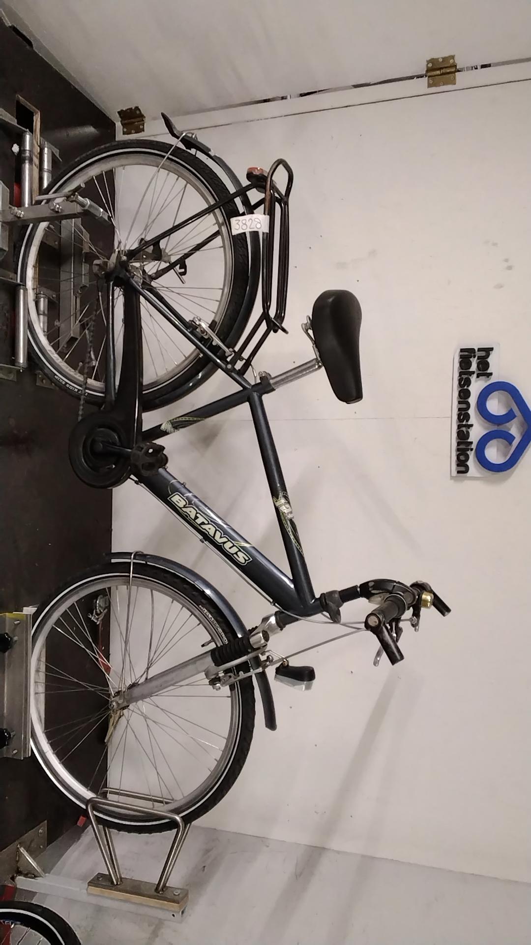 Fiets nr. 3828 Batavus RollerCoaster Jongensfiets kleur Blauw