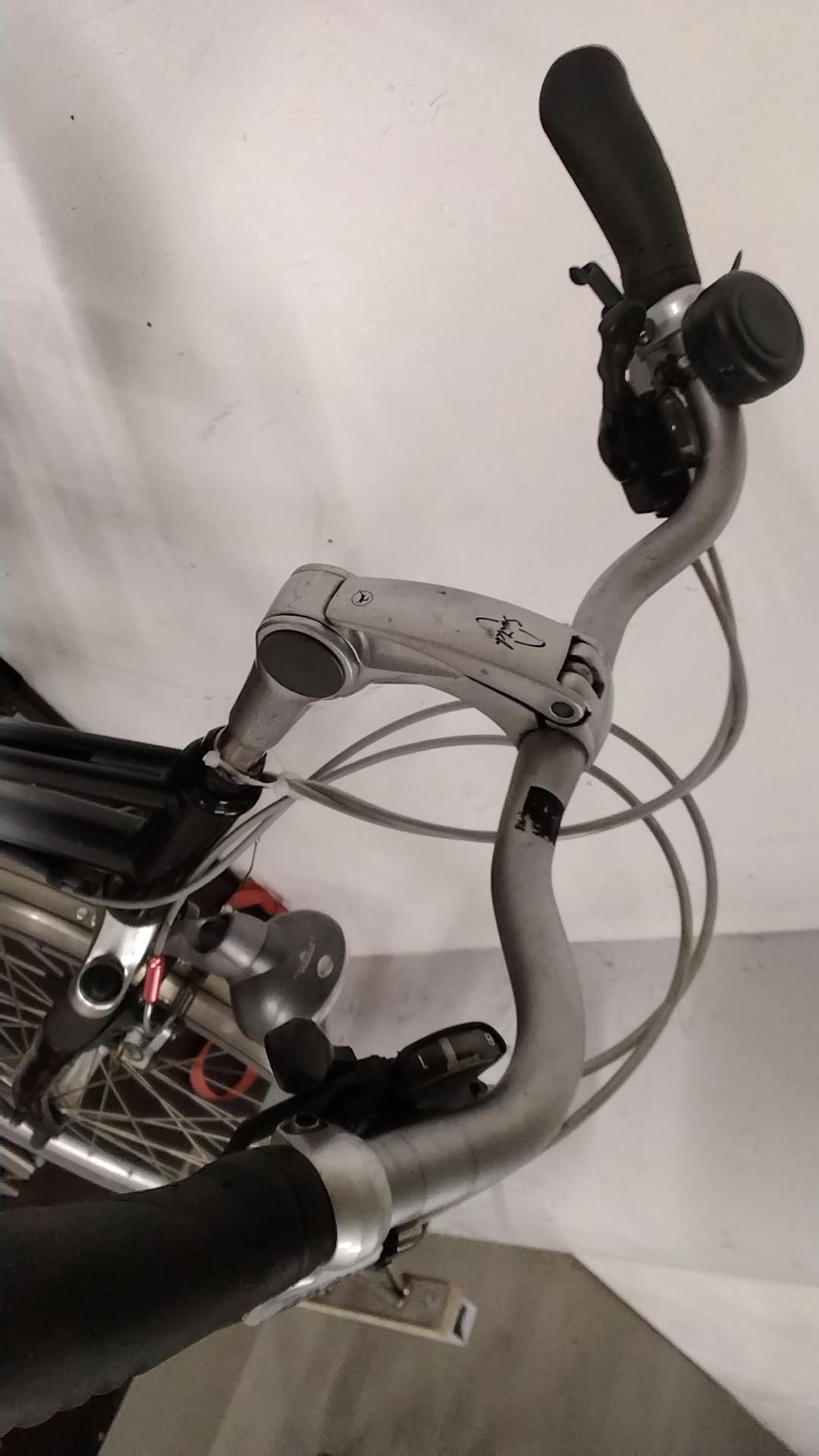 Fiets nr. 3991 Gazelle Medeo Damesfiets kleur Grijs