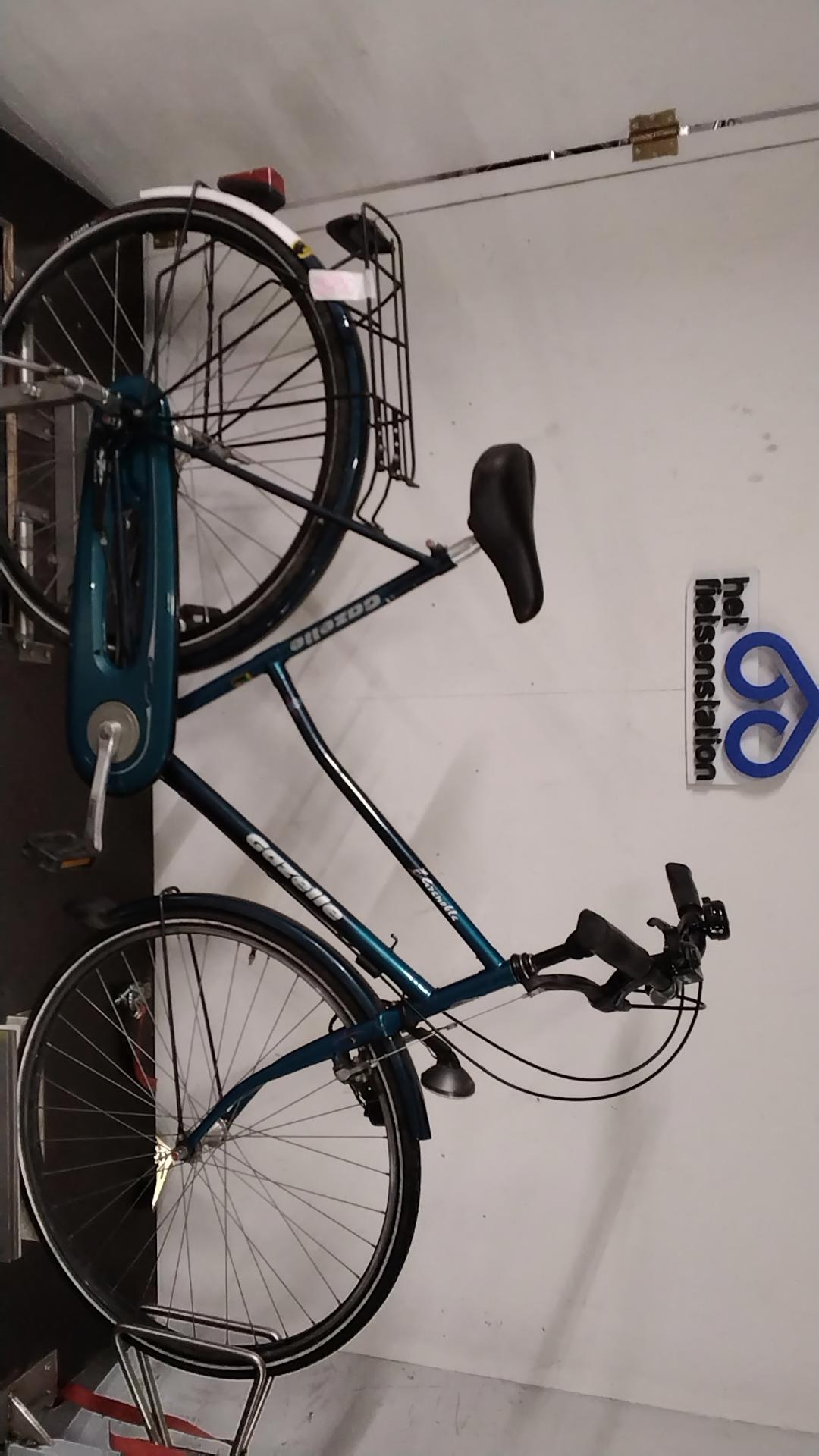 Fiets nr. 3890 Gazelle Grenoble Damesfiets kleur Groen