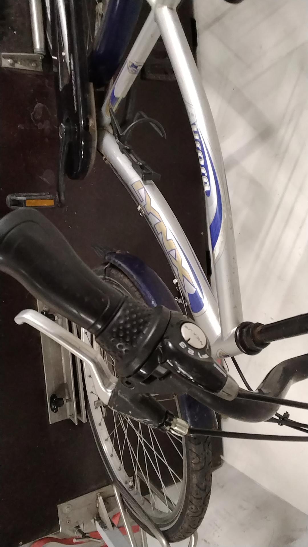 Fiets nr. 4133 Lynx Aurora Jongensfiets kleur Grijs