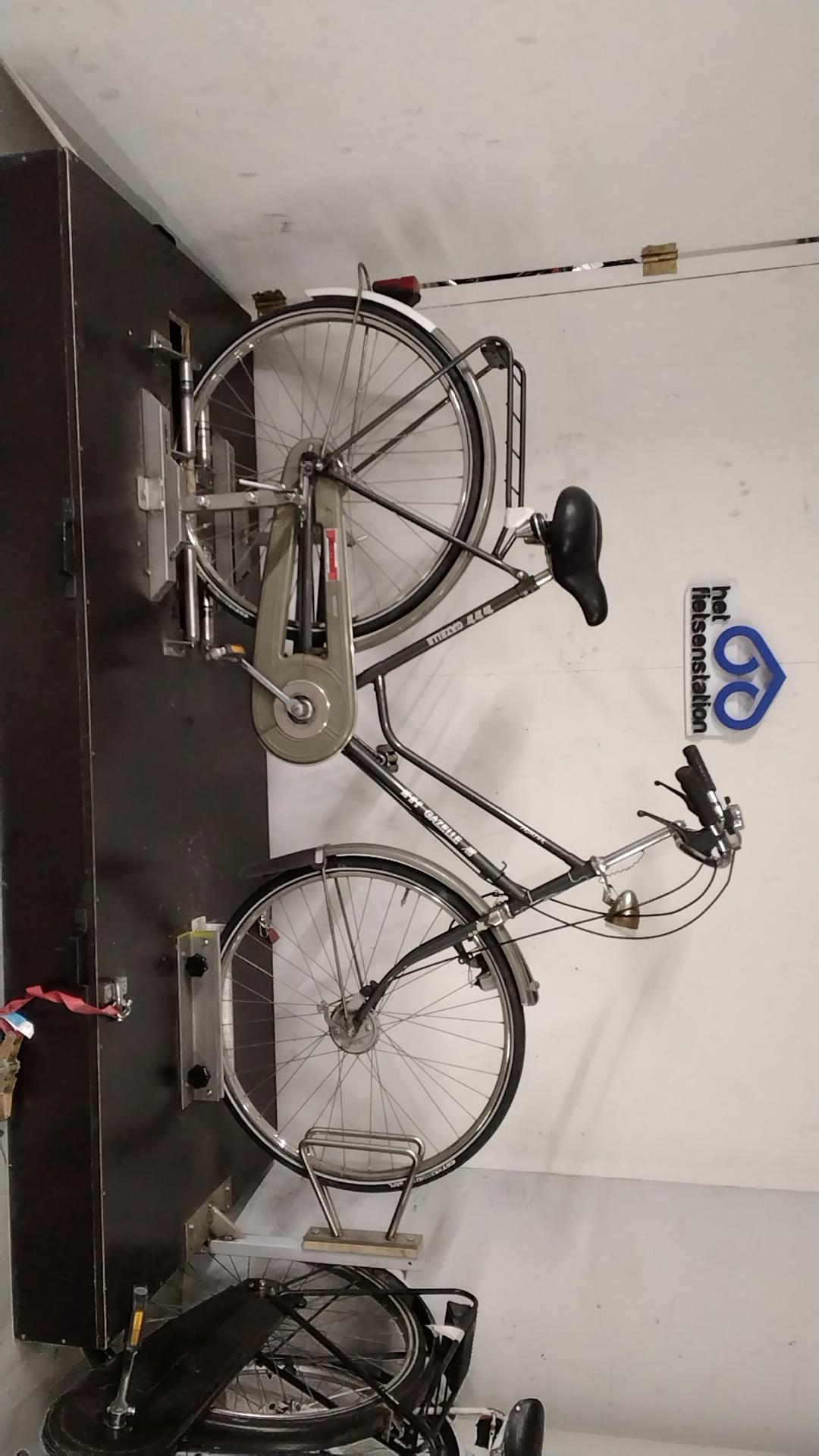 Fiets nr. 3371 Gazelle Primeur Damesfiets 44 cm kleur Grijs