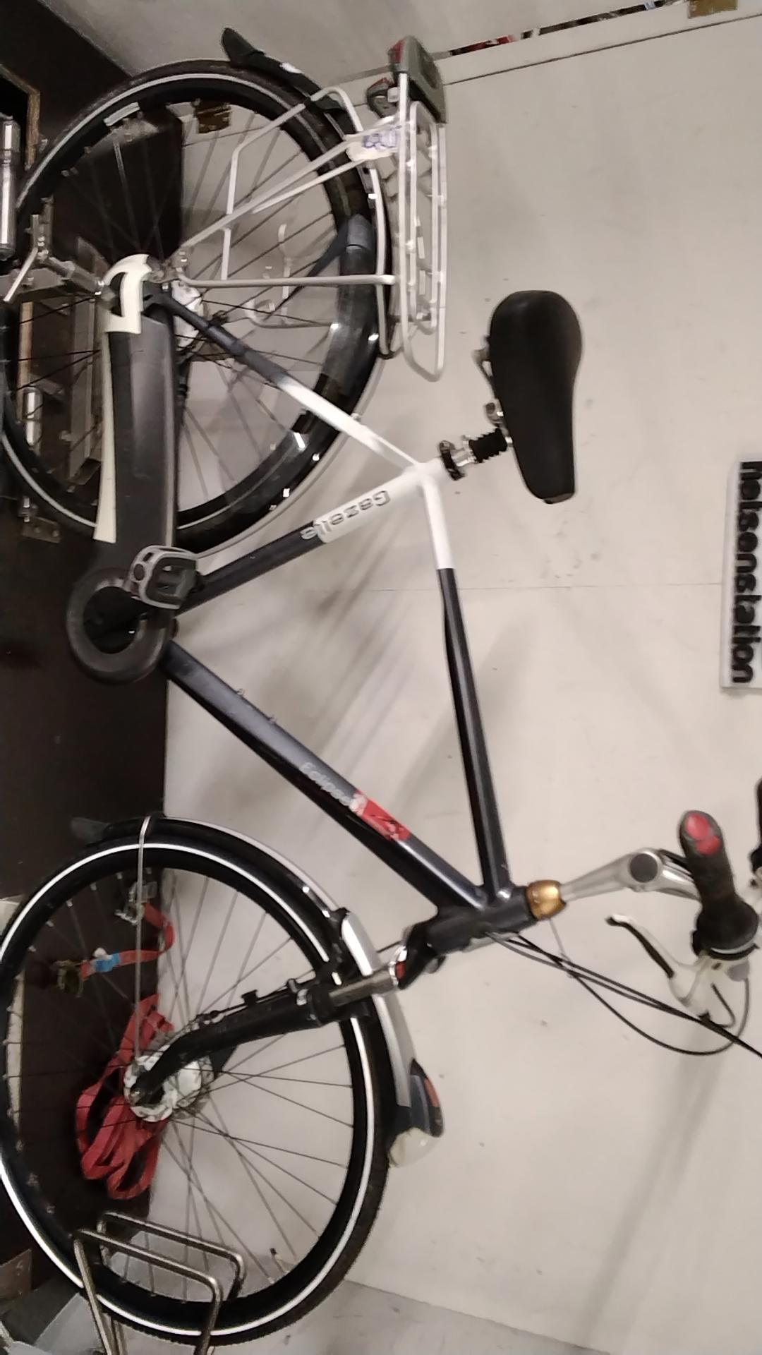 Fiets nr. 4203 Gazelle Eclipse Herenfiets 53 cm kleur Grijs