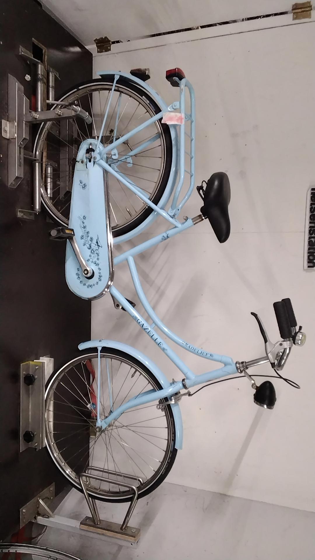Fiets nr. 4154 Gazelle Madelief Meisjesfiets kleur Blauw