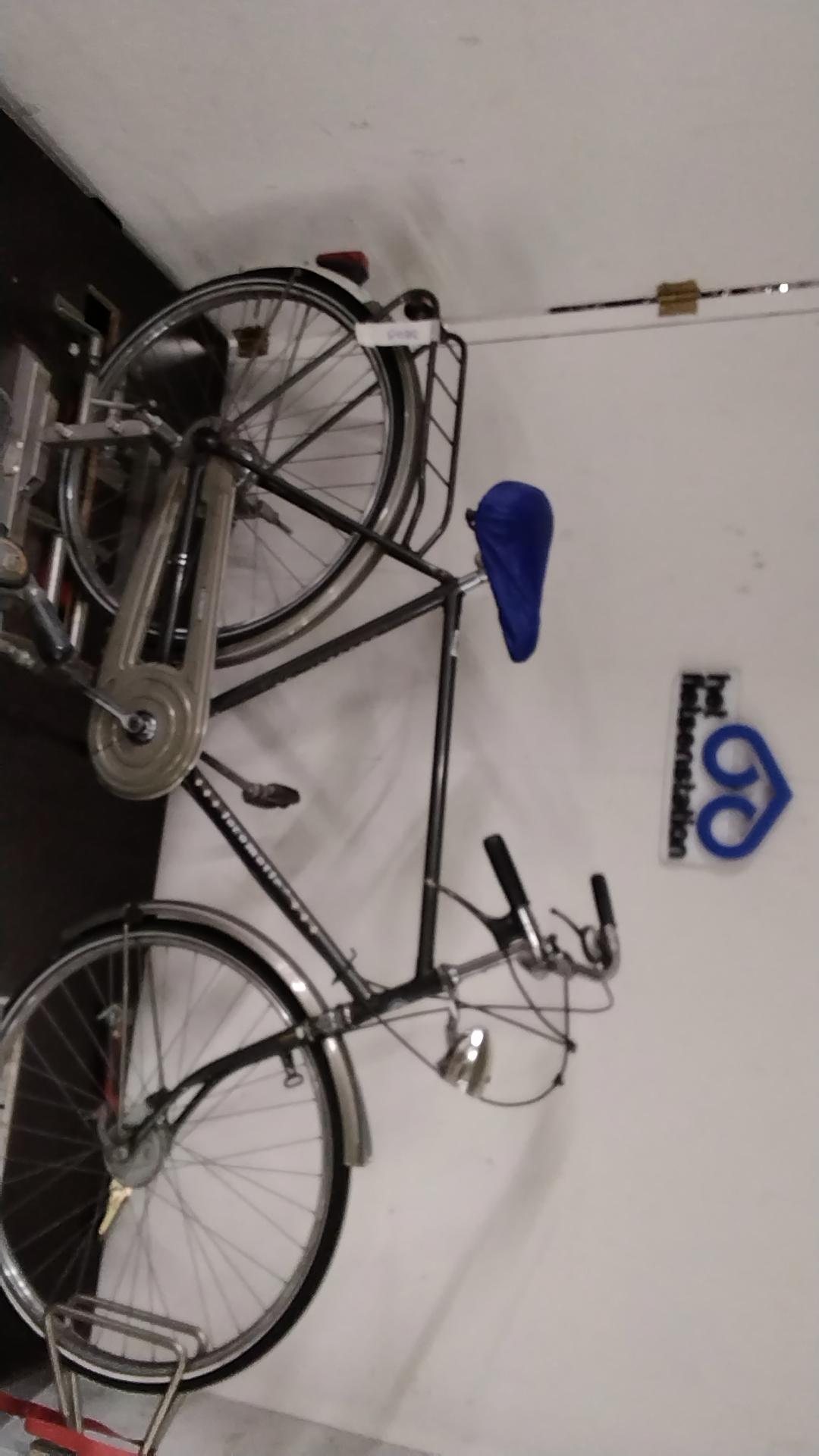 Fiets nr. 3878 Gazelle Locomotief Herenfiets kleur Grijs