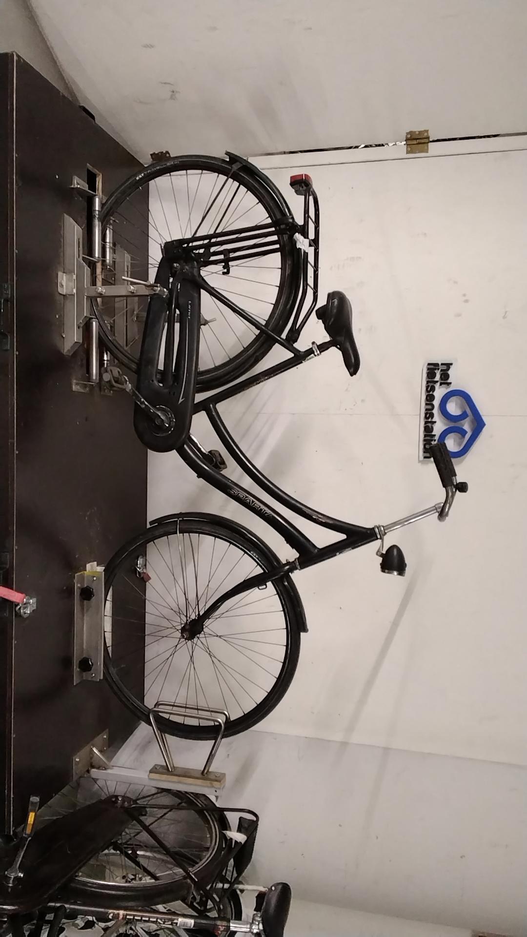 Fiets nr. 3414 Sparta Granny Damesfiets 56 cm kleur Zwart