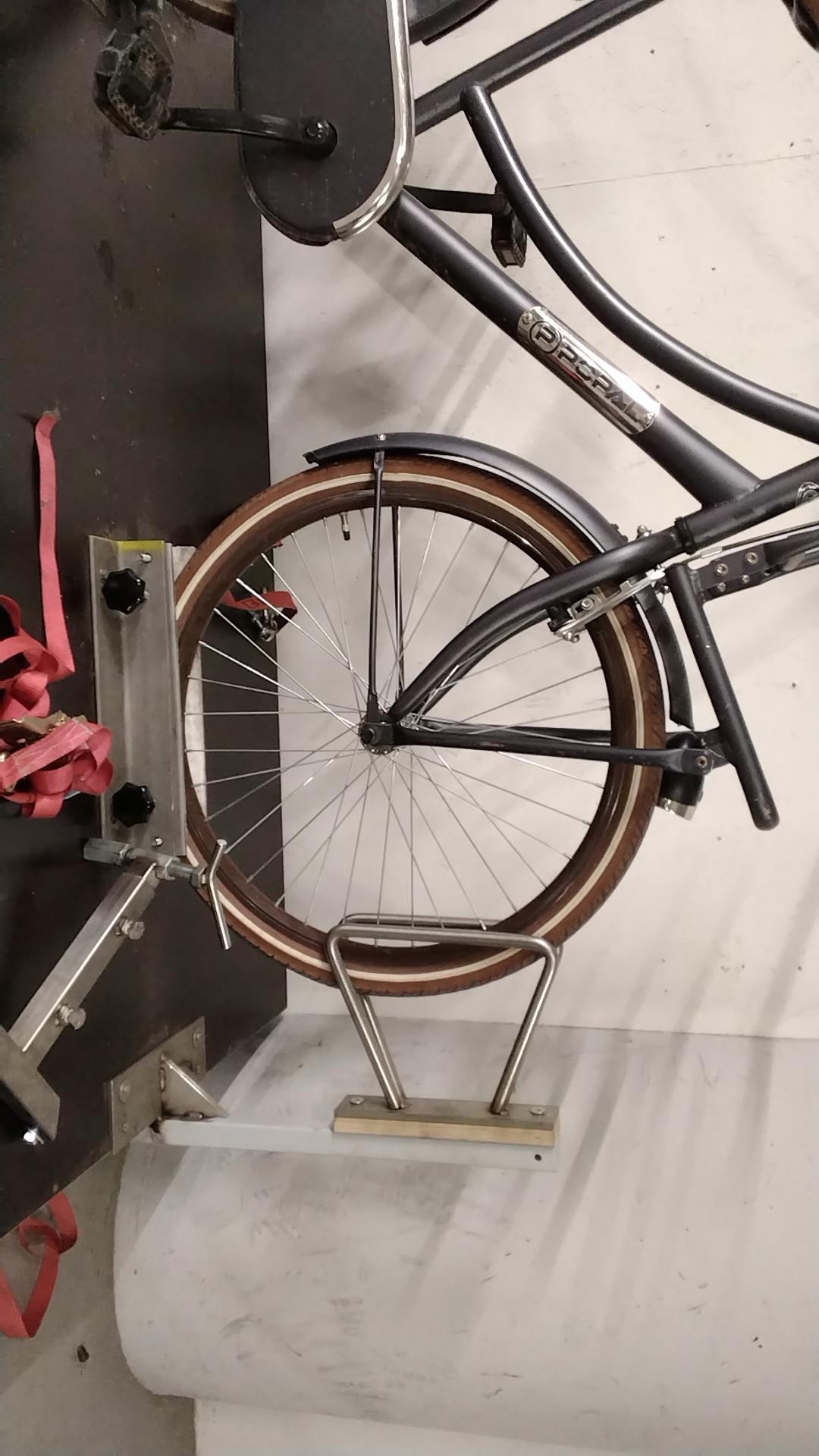 Popal Transporter meisjesfiets – Zwart 40 cm & V-brake