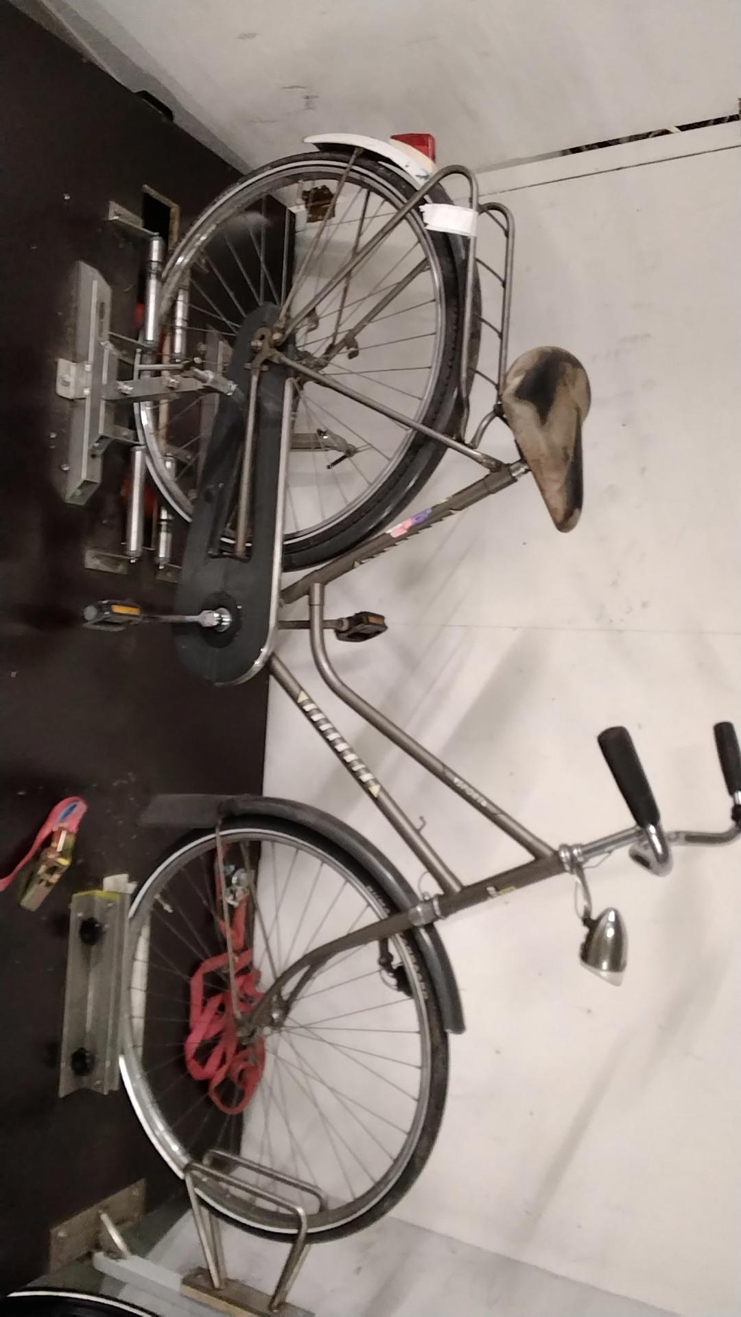 Fiets nr. 3430 Splendid Sport Damesfiets kleur Grijs