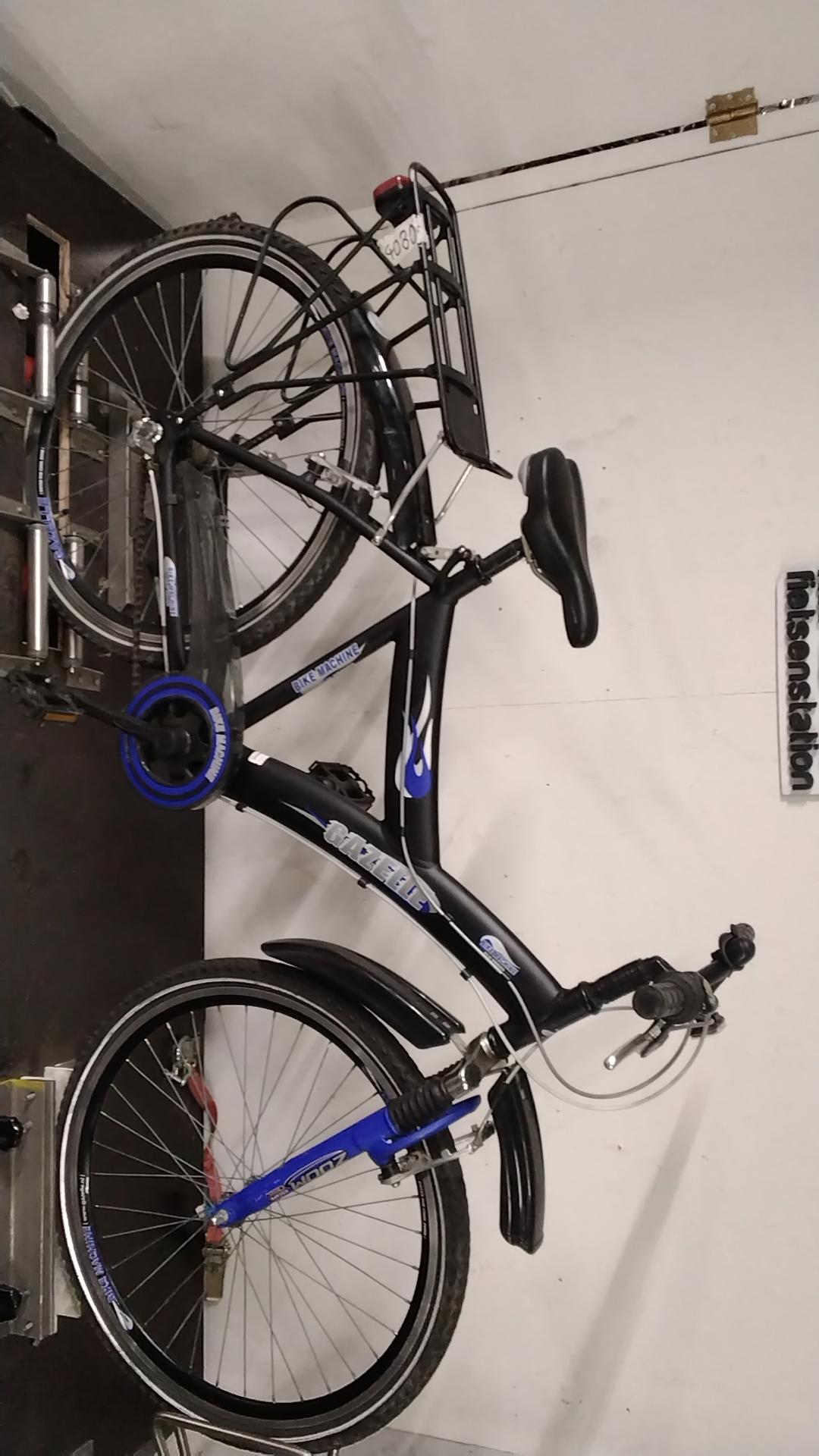 Fiets nr. 4080 Gazelle Bike machine BMX/cross kleur Zwart