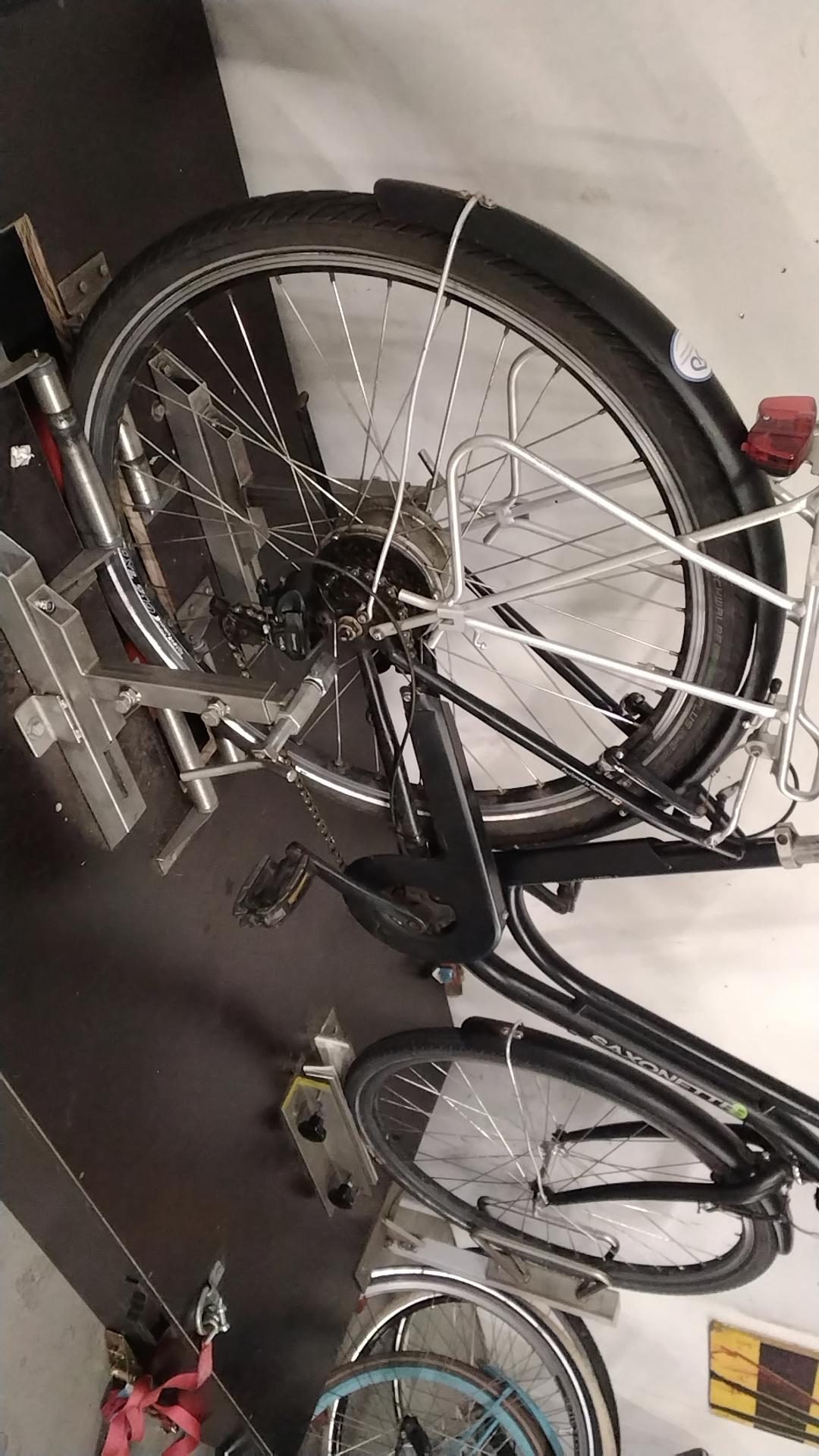Fiets nr. 4138 SAXONETTE Fashiomn Damesfiets kleur Zwart