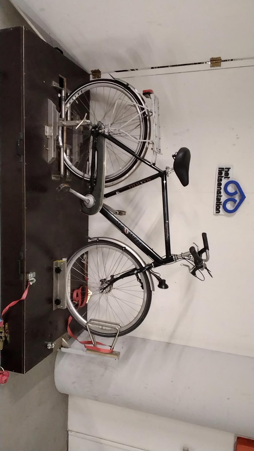 Fiets nr. 3809 Maxwell Townsend Herenfiets kleur Zwart