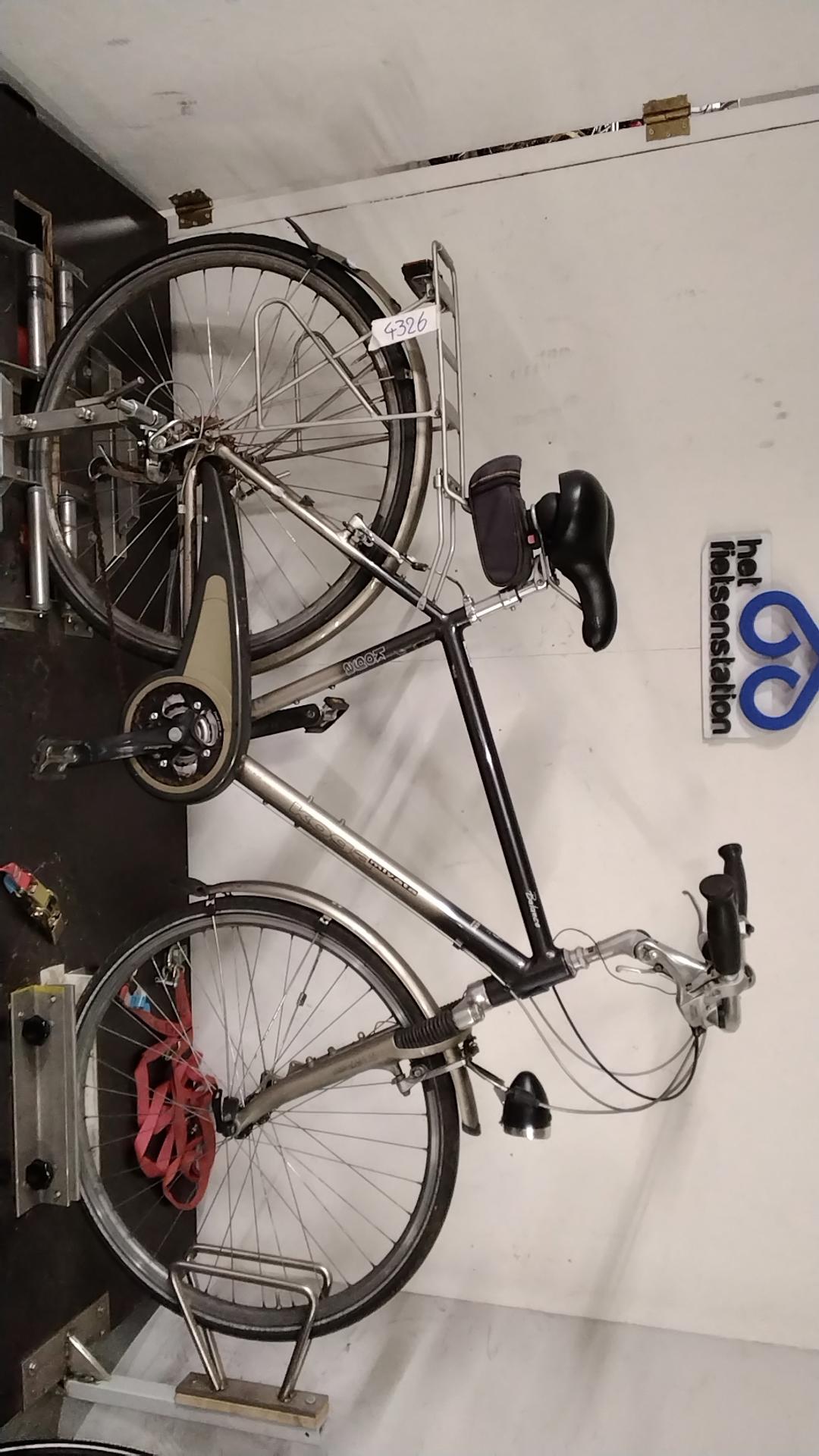 Fiets nr. 4326 Koga Balance Herenfiets kleur Grijs