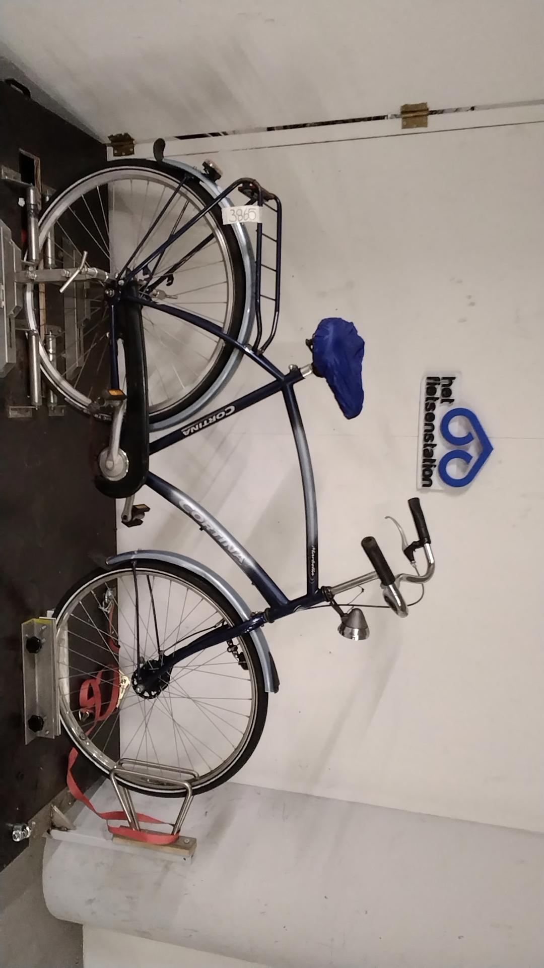 Fiets nr. 3865 Cortina Marbella Herenfiets kleur Blauw