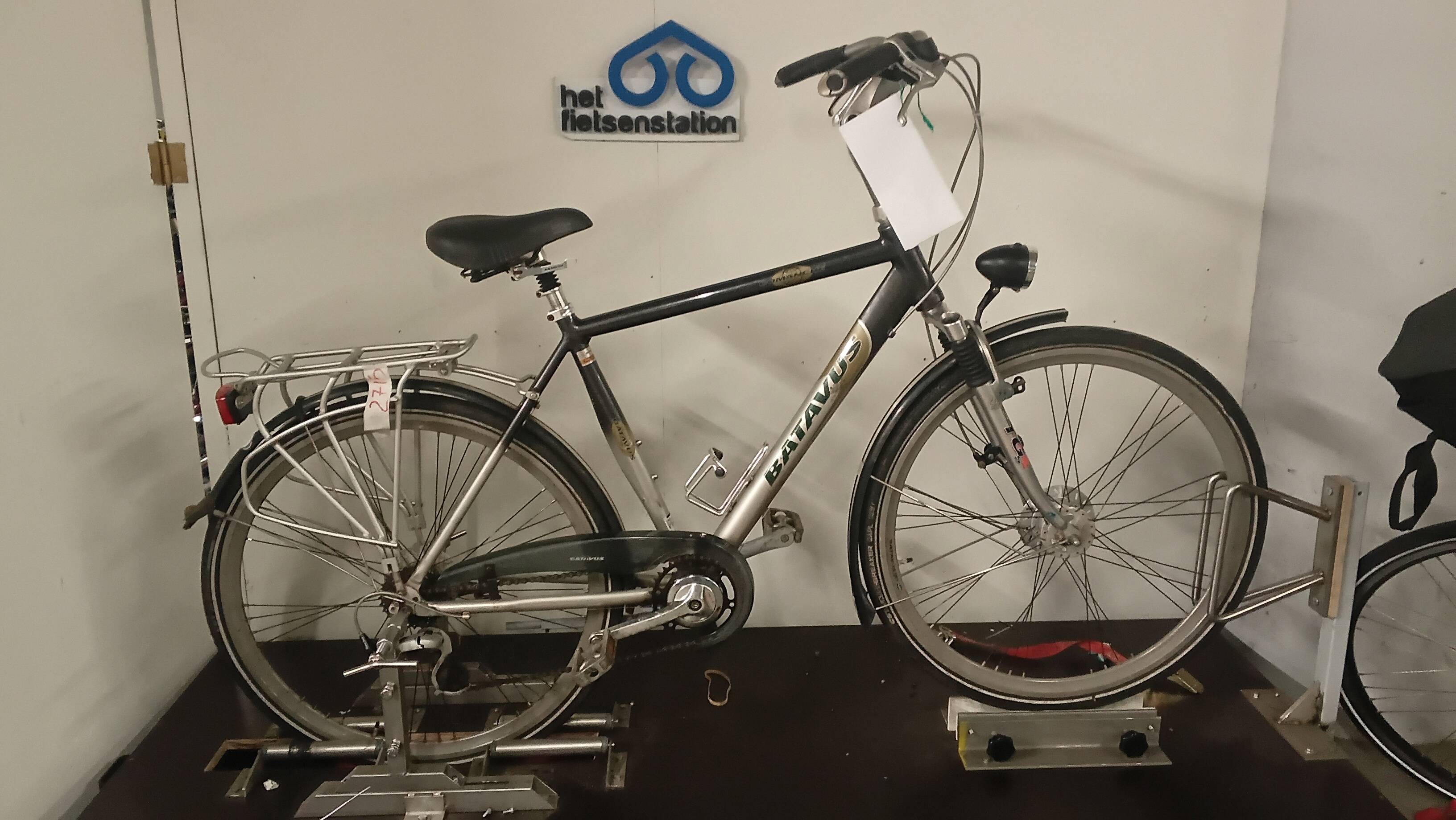 Fiets nr. 2715 Batavus comanche Herenfiets kleur Blauw