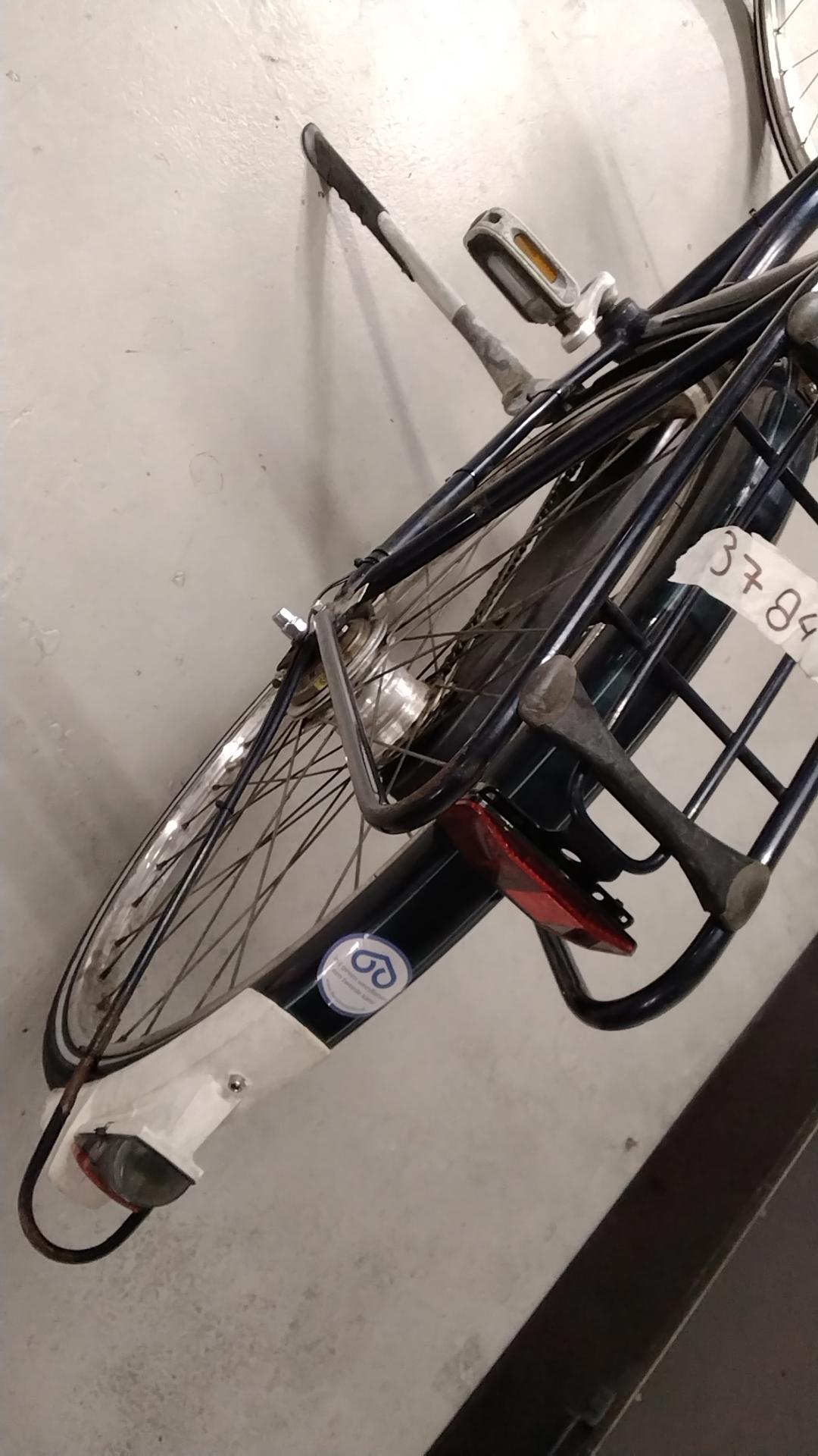 Fiets nr. 3784 Gazelle Ambiance Damesfiets kleur Blauw