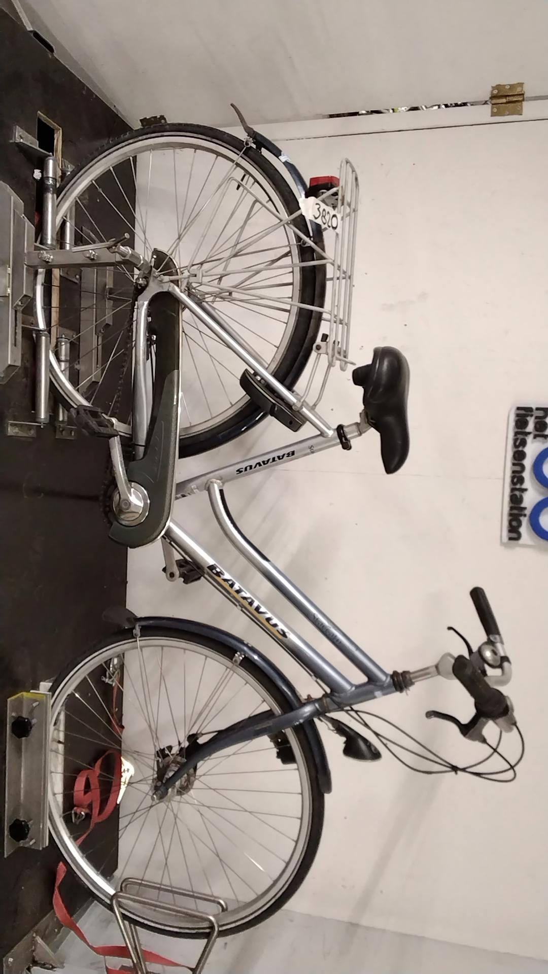 Fiets nr. 3820 Batavus Staccato Damesfiets kleur Grijs