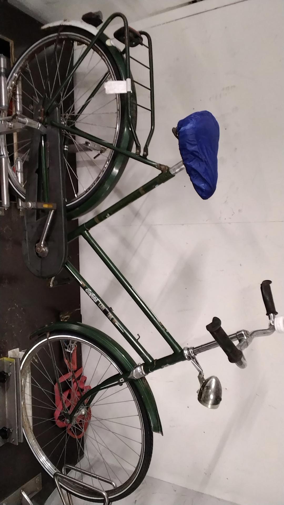 Fiets nr. 3342 Union Safari Herenfiets kleur Groen