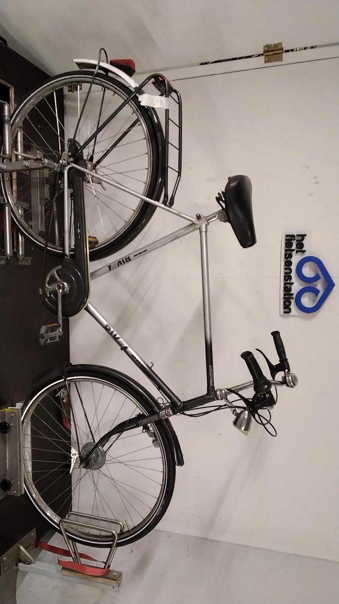 Fiets nr. 3877 Rivel Antares Herenfiets kleur Grijs