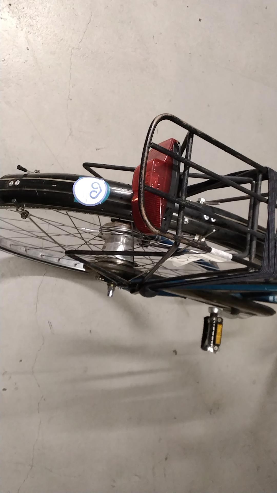 Fiets nr. 3861 Batavus Jakima Damesfiets kleur Blauw