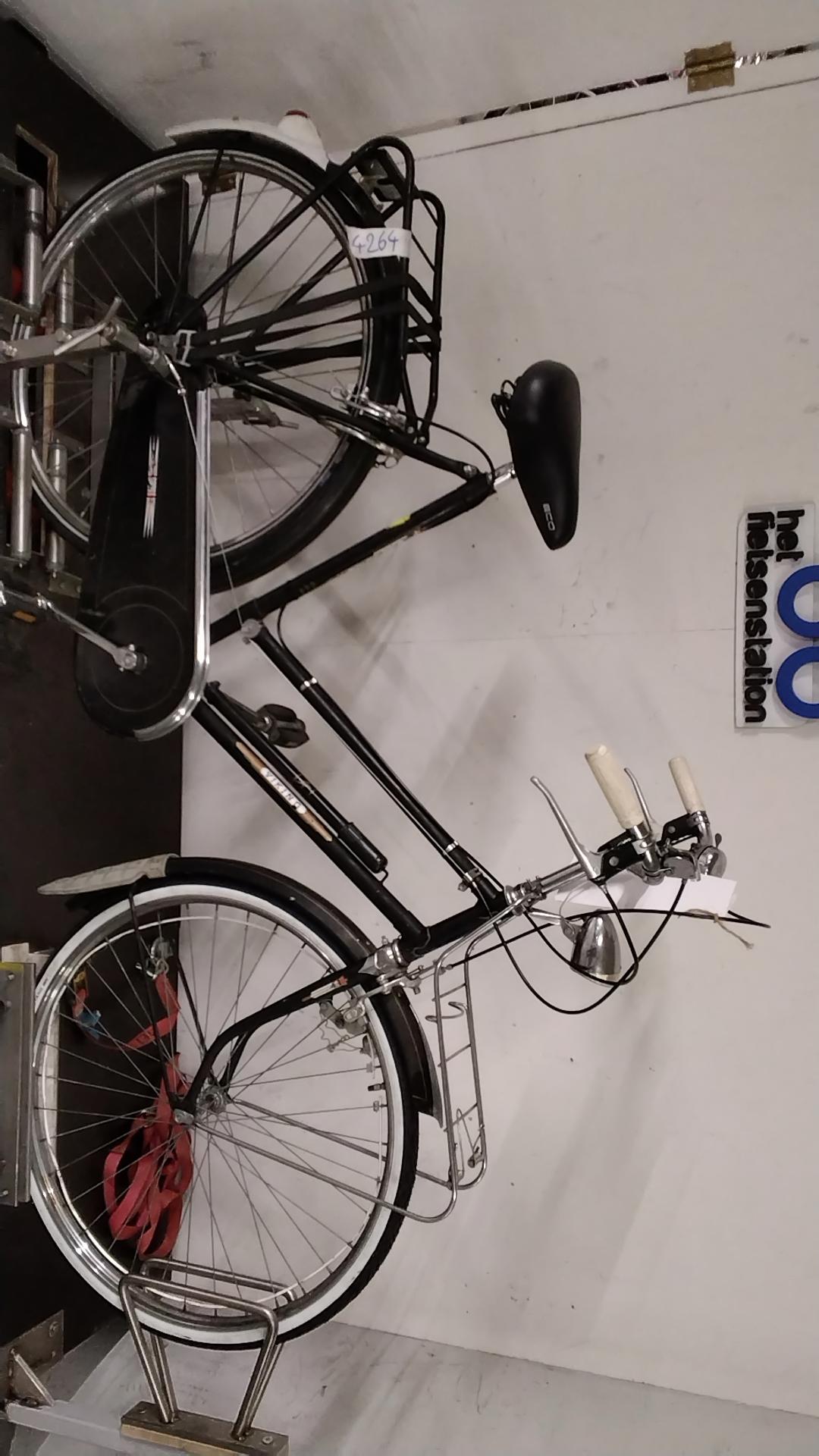 Fiets nr. 4264 Viking Classic Damesfiets kleur Zwart