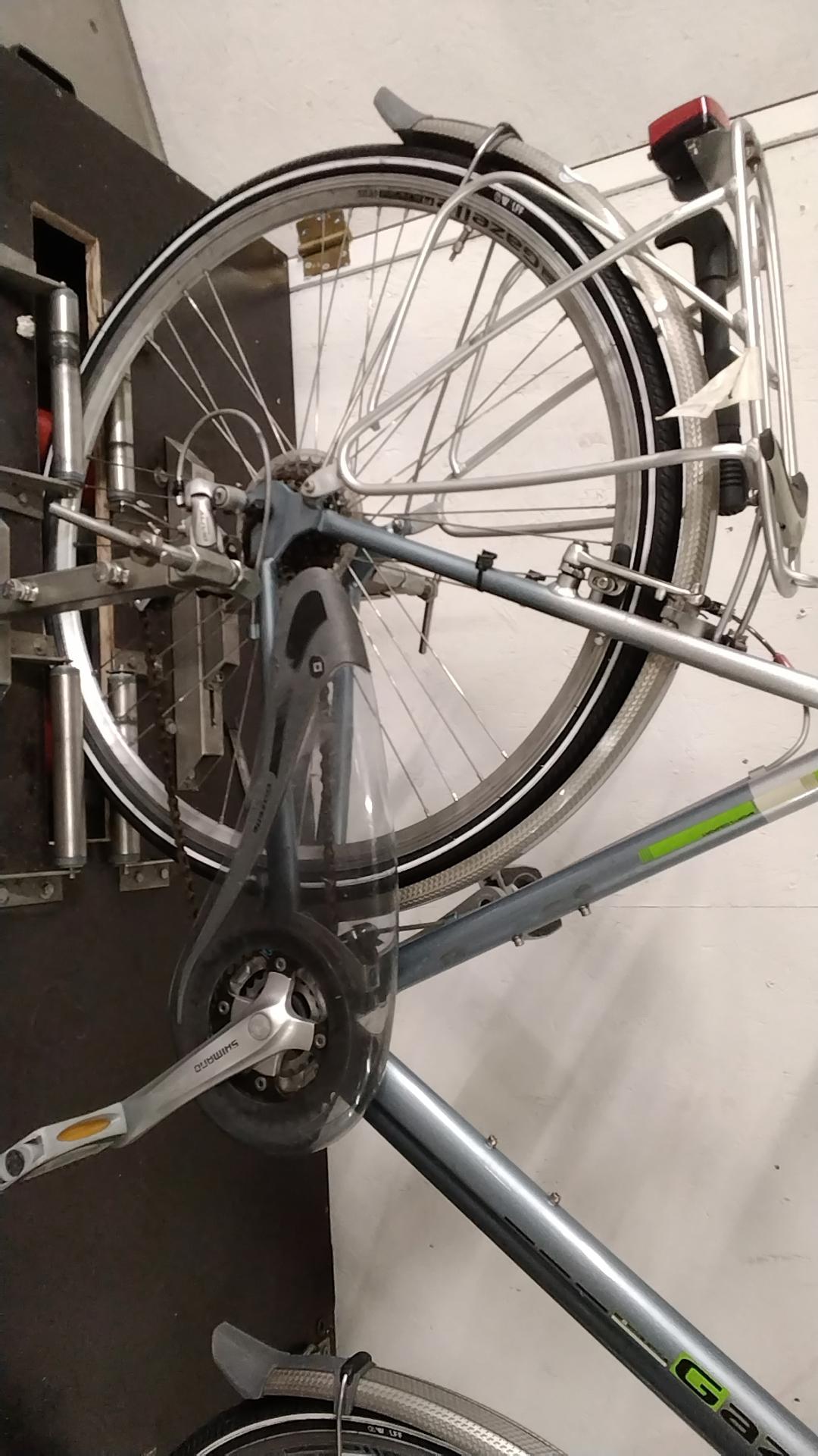 Fiets nr. 3744 Gazelle Medeo Herenfiets kleur Grijs