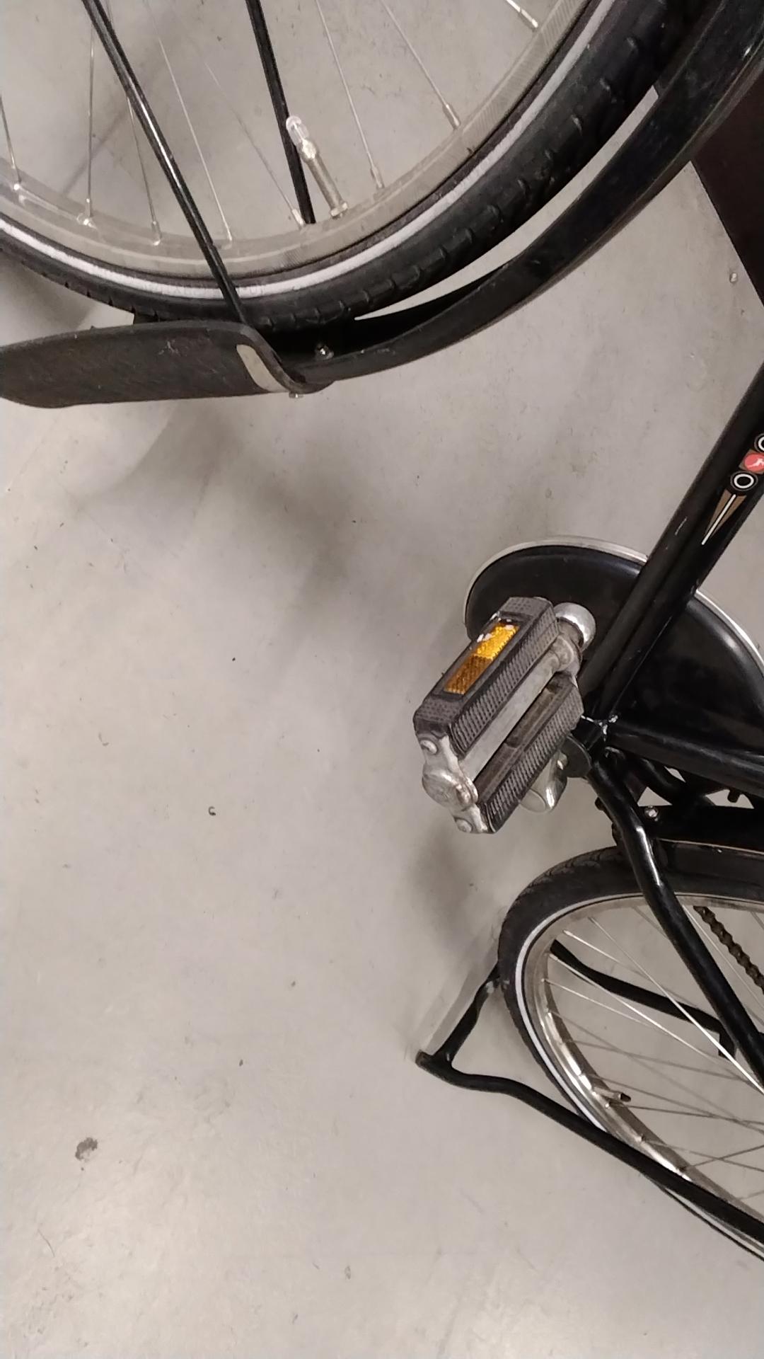 Fiets nr. 3790 Gazelle Populair Herenfiets kleur Zwart